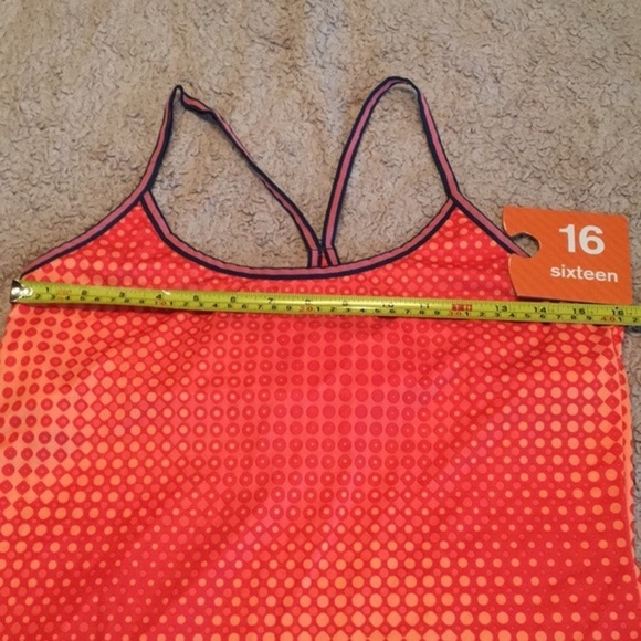 🔥4/$20 REEBOK Play Dry Built in Bra Tank - Ladies Med - Picture 5 of 7